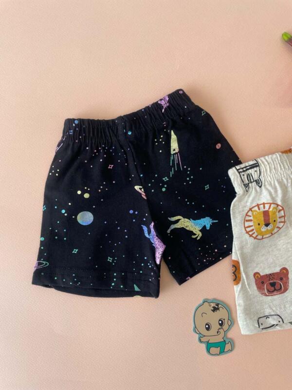 Soft & Comfy Baby Shorts – Unisex (Pack Of 3) - Image 12