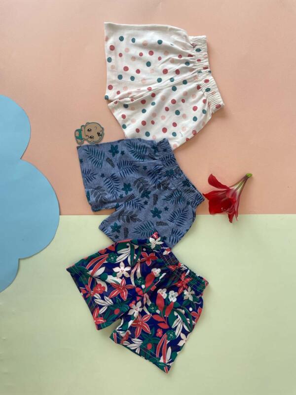Soft & Comfy Baby Shorts – Unisex (Pack Of 3) - Image 9