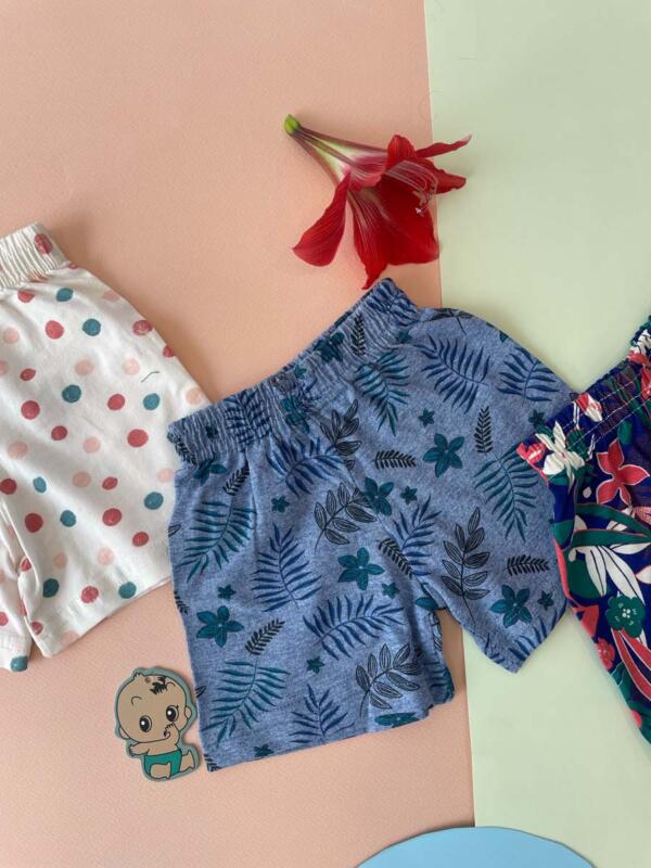 Soft & Comfy Baby Shorts – Unisex (Pack Of 3) - Image 7