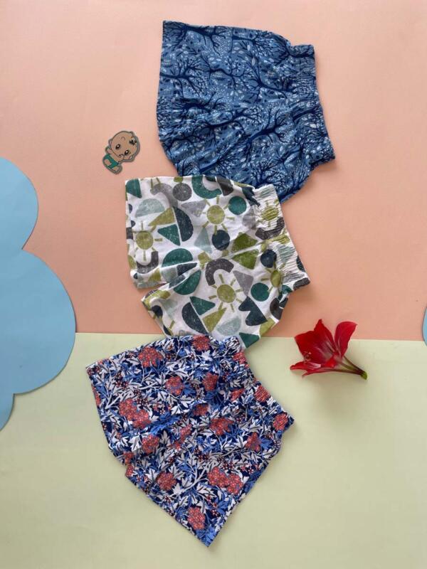 Soft & Comfy Baby Shorts – Unisex (Pack Of 3) - Image 4