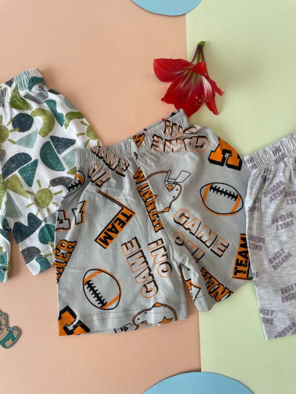 Soft & Comfy Baby Shorts – Unisex (Pack Of 3) - Image 11