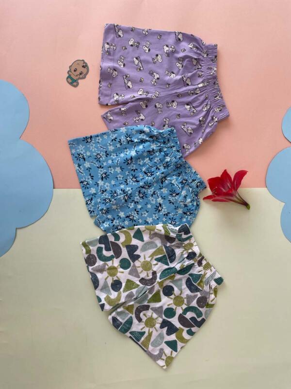 Soft & Comfy Baby Shorts – Unisex (Pack Of 3) - Image 4