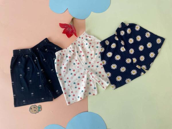 Soft & Comfy Baby Shorts – Unisex (Pack Of 3) - Image 8