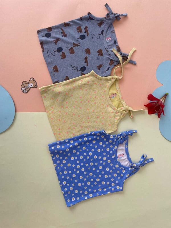 Organic Cotton Jabla - Teal, Yellow and Blue - Image 4