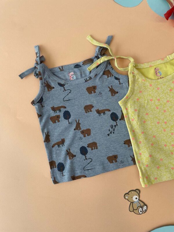 Organic Cotton Jabla - Teal, Yellow and Blue - Image 3