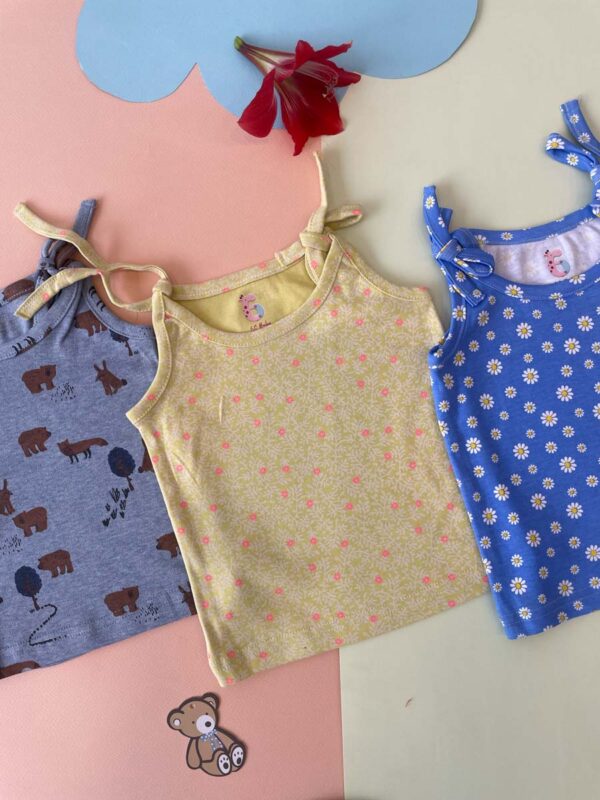 Organic Cotton Jabla - Teal, Yellow and Blue - Image 2